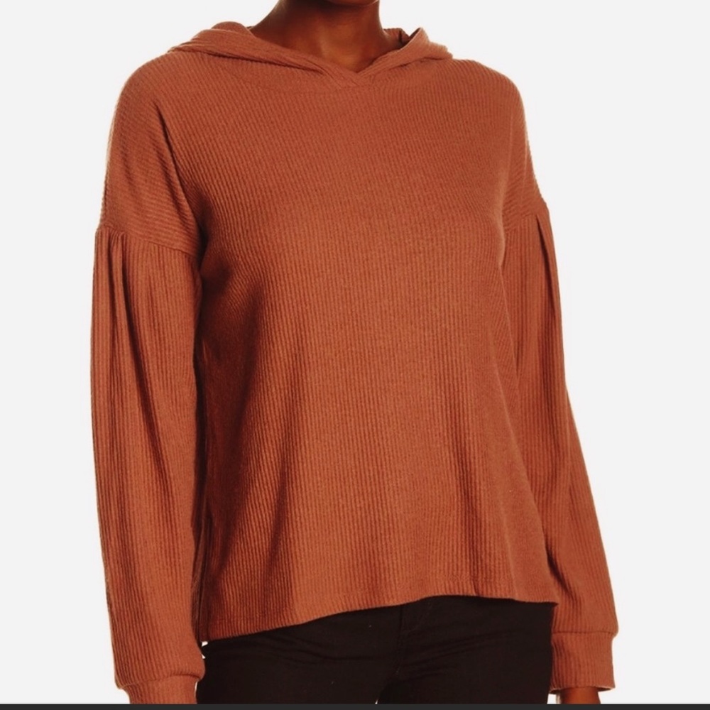 PST by PROJECT SOCIAL T Wren Cozy Rib Hoodie NWT